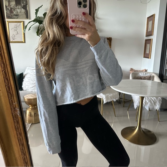 adidas Sweaters - Adidas Cropped Sweatshirt